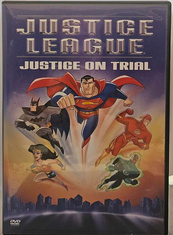 Justice League Justice on Trial  DVD  (134)