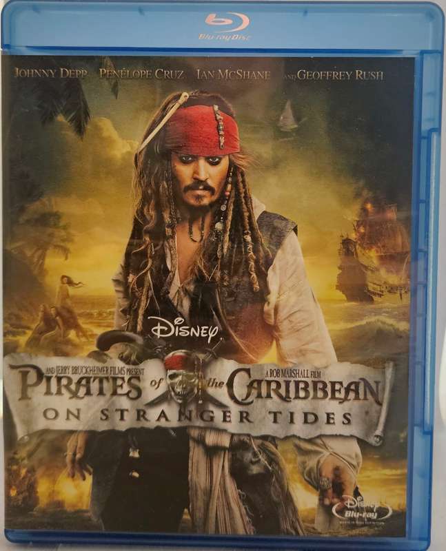 Pirates of the Caribbean on Stranger Tides Blue Ray (312)