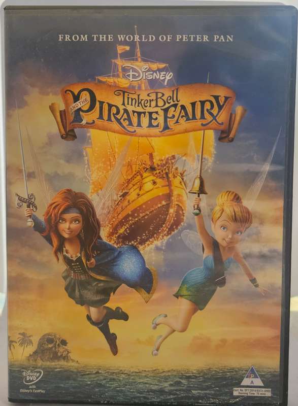 Tinker Bell Pirate Fairy  DVD (215)