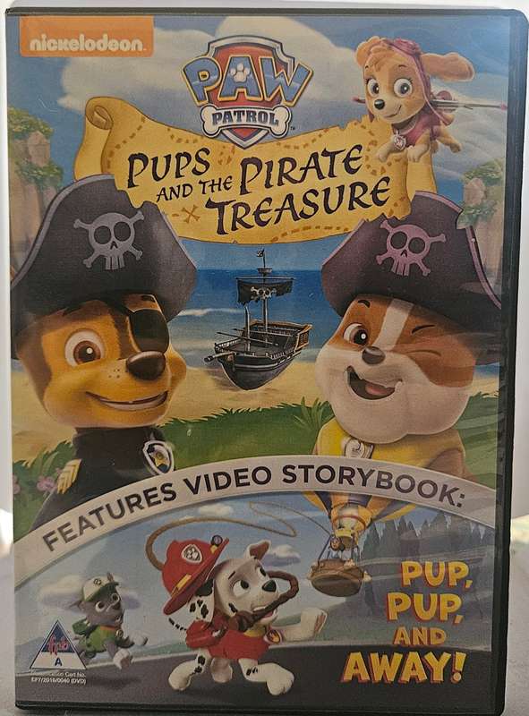 Pups and the Pirate Treasure  DVD (195)