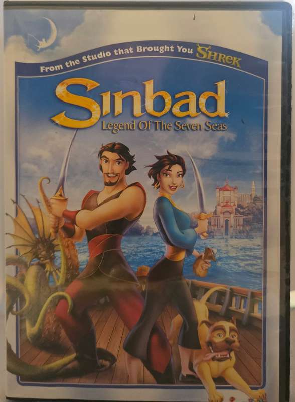 Sinbad Legend of the Seven Seas  DVD  (170)