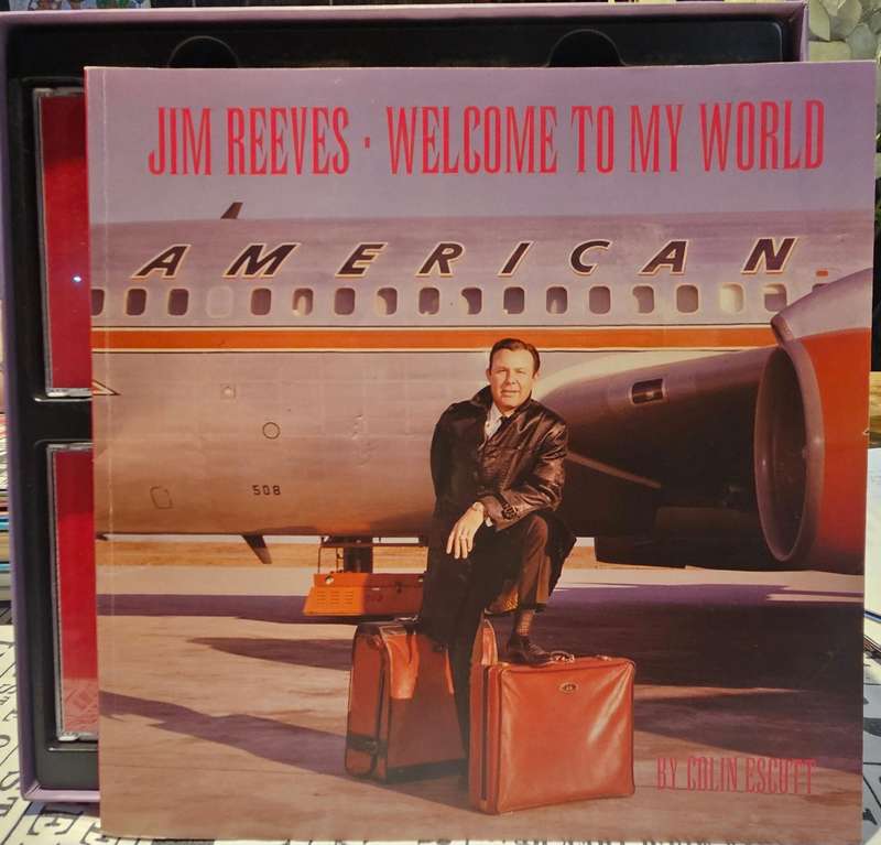Jim Reeves Welcome to my world Collectors combo 4 x CD's & book