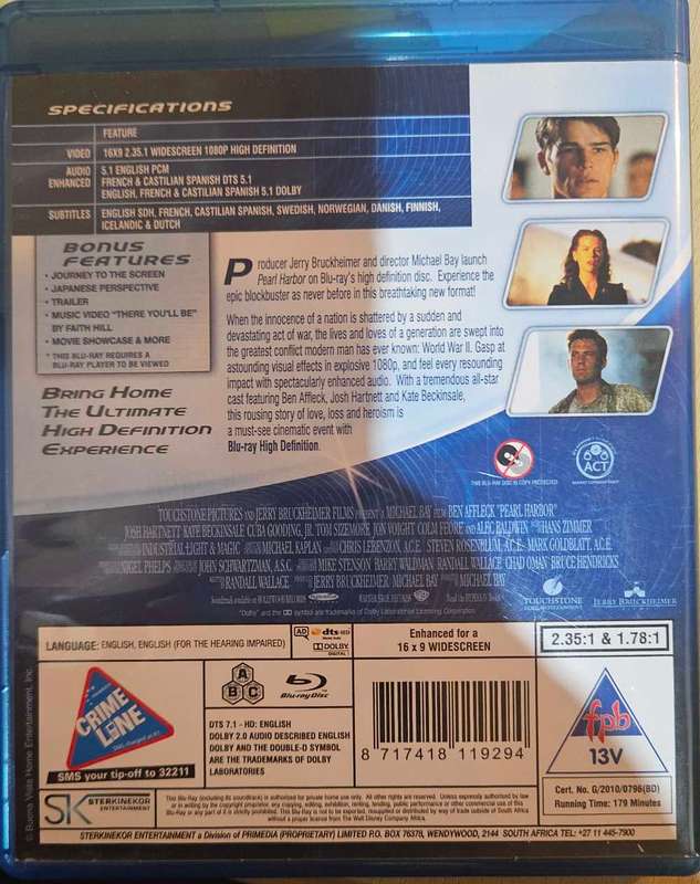 Pearl Harbor Blue Ray (317)