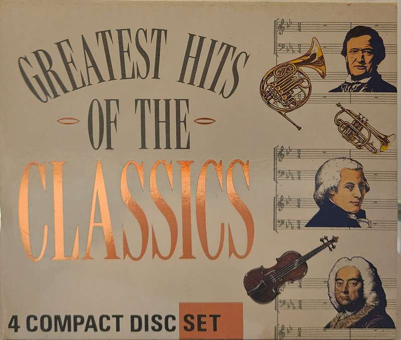 Greatest Hits of the Classics  4 CD's    (2545)