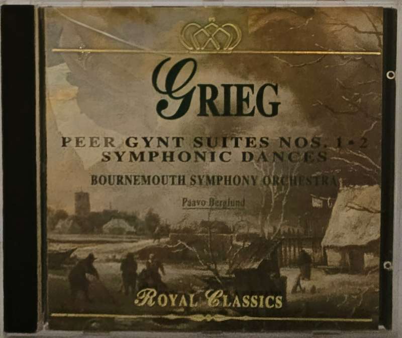 Grieg Peer Gynt Suites Nos 1,2 Symphonic Dances  (2761)