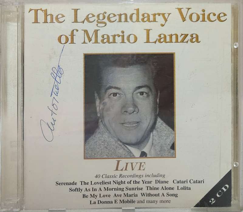 The Legendary Voice of Mario Lanza   (2141)