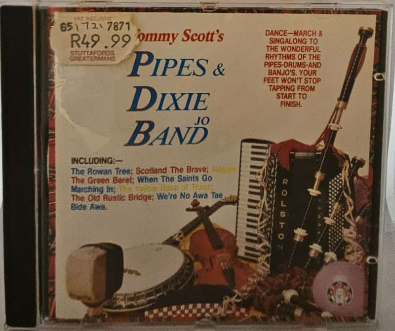 Tommy Scotts Pipes & Dixie Band  (2802)