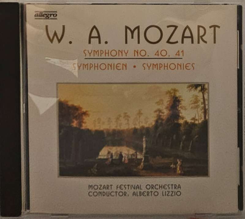 W Amadeus Mozart Symphony NO 40,41   (2587)