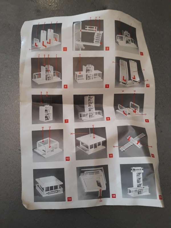 RARE VINTAGE Carrera Slot Car Pamphlets - Auction #6