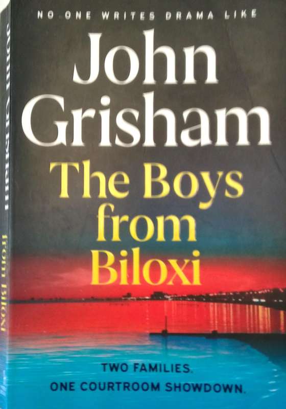JOHN GRISHAM - THE BOYS FROM BILOXI - 2022 LARGE SIZE FORMAT PAPERBACK