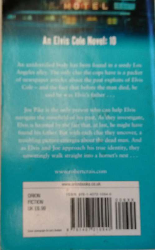 ROBERT CRAIS-THE FORGOTTON MAN (2006) SMALL SOFT PAPERBACK