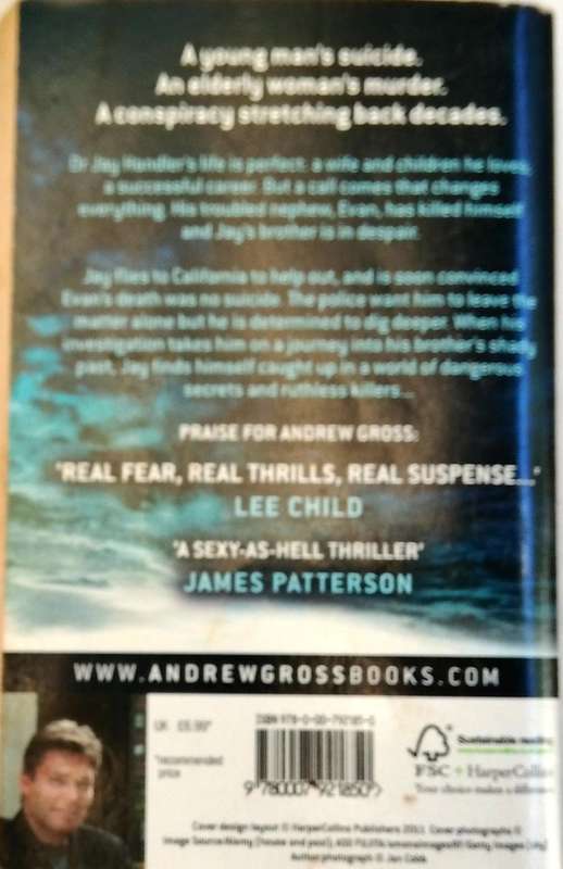 ANDREW GROSS-KILLING HOUR (2012) SMALL SOFT PAPERBACK