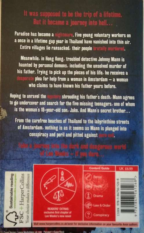 LEE WEEKS-DEATH TRAP (2009) SMALL SOFT PAPERBACK