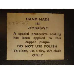 COPPER FRAMED ROSES - HAND MADE IN ZIMBABWE