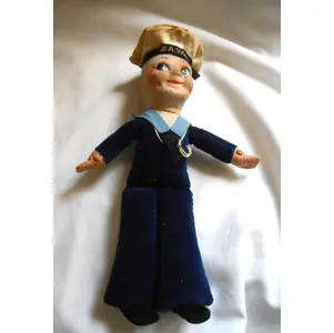 SA VAAL UNION CASTLE SOUVENIR DOLL IN V/FOOD CONDITION WITH SLIGHT AGE-RELATED MARKS