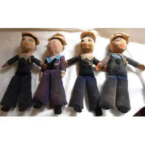 FOUR UNION CASTLE SOUVENIR DOLLS WITH AGE RELATED MARKS-SOLD TOGETHER INCLUDING  PRETORIA CASTLE DO