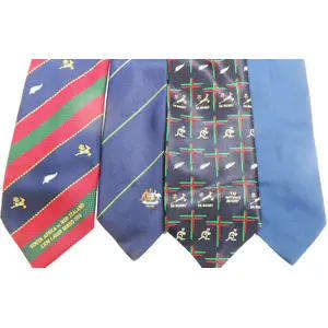 FOUR DIFFERENT INTERNATIONAL RUGBY NECK TIES INCLUDING TRI NATIONS RUGBY (7)