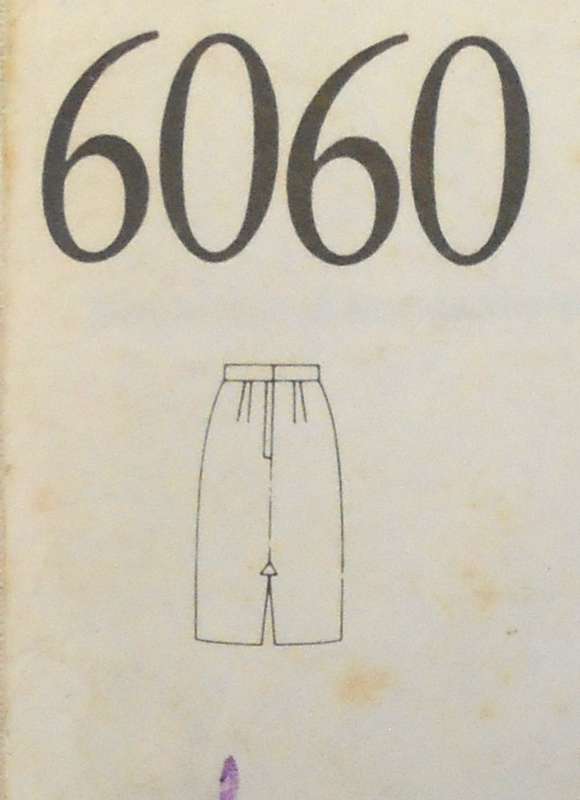 NEW LOOK PATTERNS 6060 SET OF SKIRTS SIZE 8-18 COMPLETE-ONLY 1 SKIRT CUT TO 12