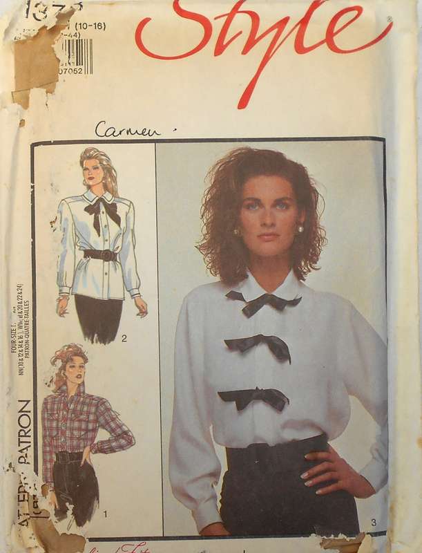 STYLE 1373 SET OF SHIRTS SIZE 10-16 COMPLETE CUT TO 16