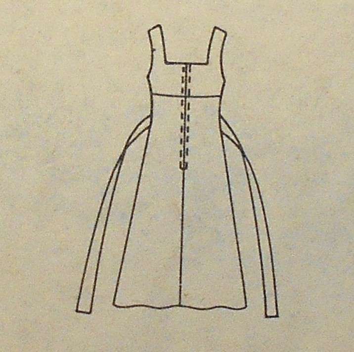 VOGUE 9472 LOOSE FITTING A LINE SUNDRESS SIZE 14 BUST 92 CM COMPLETE