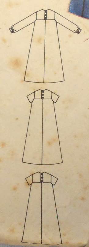 VINTAGE BUTTERICK 3229 GIRLS A LINE DRESS SIZE 2 YEARS BREAST 21 COMPLETE