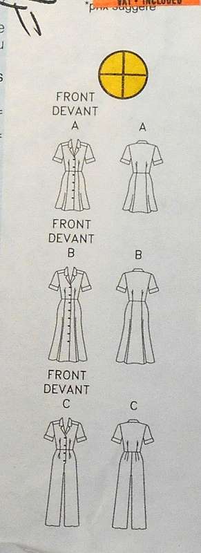 BUTTERICK 4045 DRESS OR JUMPSUIT SIZE 12-14-16 -COMPLETE-UNCUT-F/FOLDED