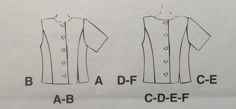 McCALLS 8405 SET OF TOPS SIZE 10-12-14 COMPLETE-UNCUT-F/FOLDED