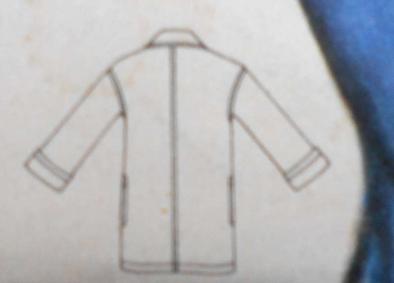 BUTTERICK 6096 MEN'S COAT SIZE LARGE 42-44 COMPLETE-UNCUT-F/FOLDED
