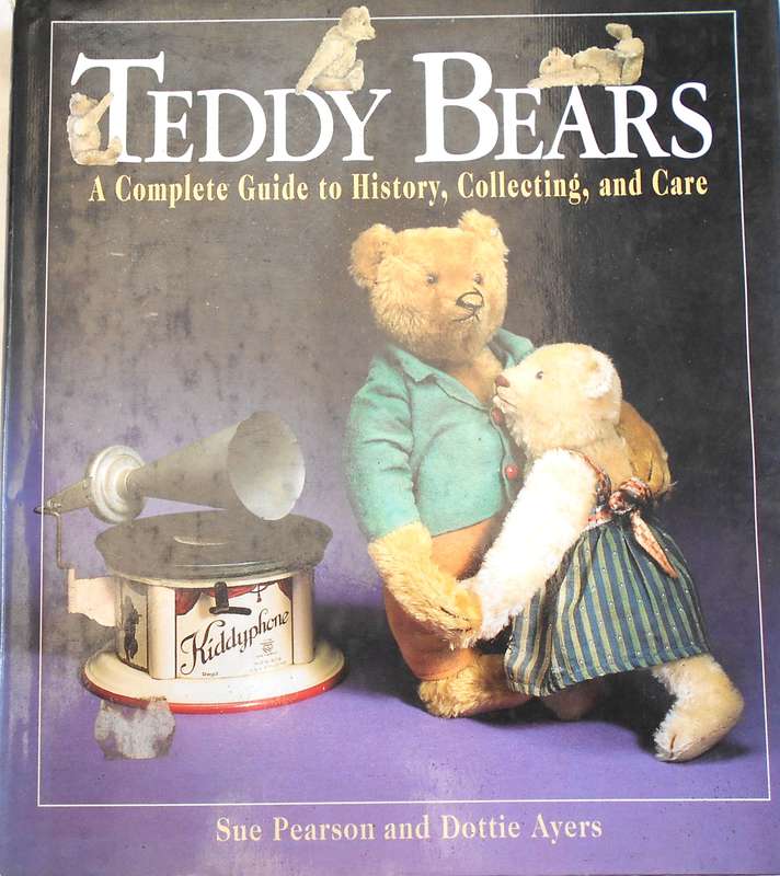 TEDDY BEARS-A COMPLETE GUIDE TO HISTORY-COLLECTING & CARE-188 PAGE HARD COVER BOOK WITH DUST JACKET