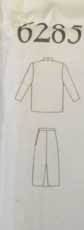 NEW LOOK PATTERNS 6285 LOOSE SHAPED JACKET WITH FOLD COLLAR & SKIRTSIZE 8-18 COMPLETE-UNCUT-F/FOLDED
