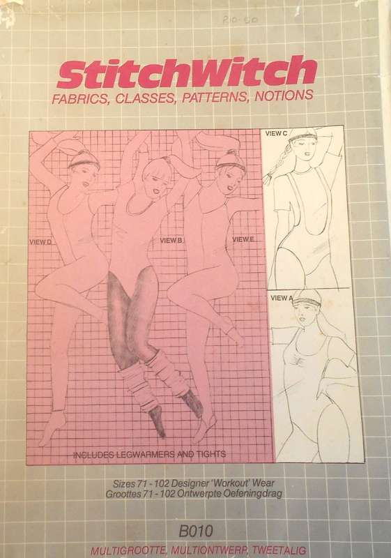 STITCHWITCH PATTERNS B010 LADIES WORKWEAR INCLUDES LEGWRMERS & TIGHTS SIZE 71-102 CM COMPLETE