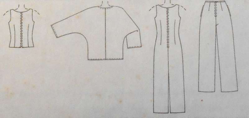 McCALLS 2078 LINED DRESS & JACKET SIZE 8-10-12 DRESS & JACKET CUT TO 8, NO PANTS PATTERN