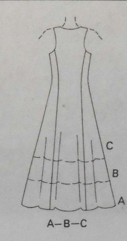 McCALLS 7721 DRESS OR PINAFORE IN 3 LENGTHS SIZE 8-10-12 COMPLETE-CUT TO 8