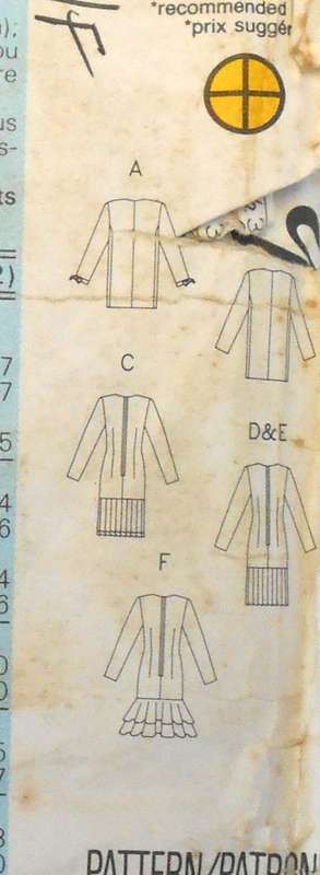 BUTTERICK 6552 JACKET-DRESS WITH PLEATED SKIRT SIZE 6-8-10 COMPLETE-UNCUT-F/FOLDED