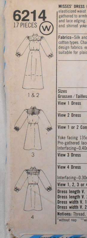 SIMPLICITY 6214 DRESS & SASH SIZE 12-COMPLETE