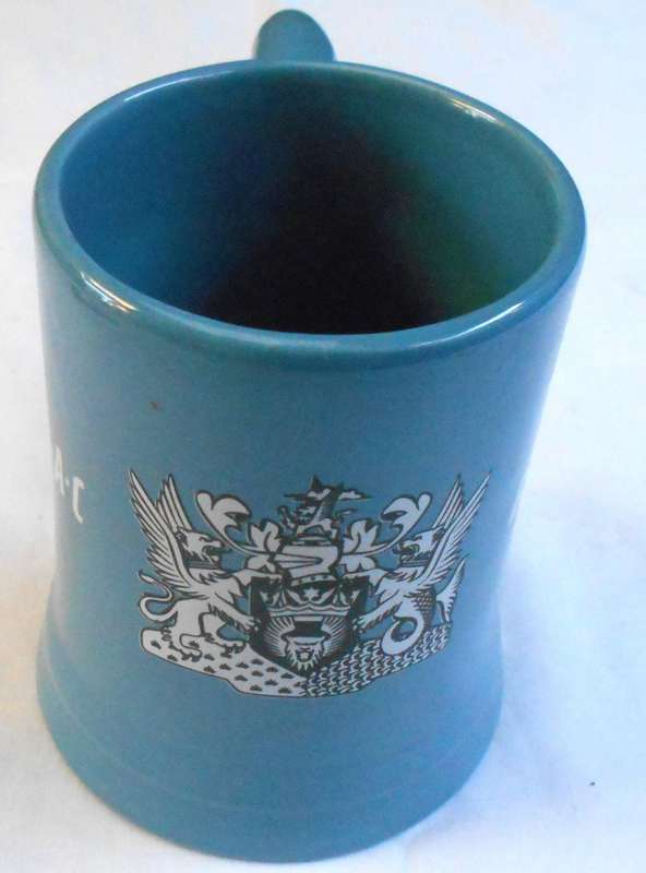 Vintage BOAC WADE MUG & BOAC JUNIOR JET CLUB LOGBOOK