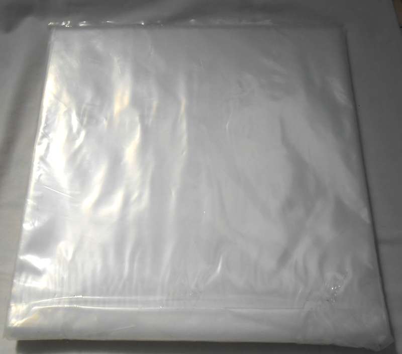 100 PACK OUTER PROTECTIVE VINYL SLEEVES for 12 inch VINYL 75 micron 32.5 x 33.5 cm