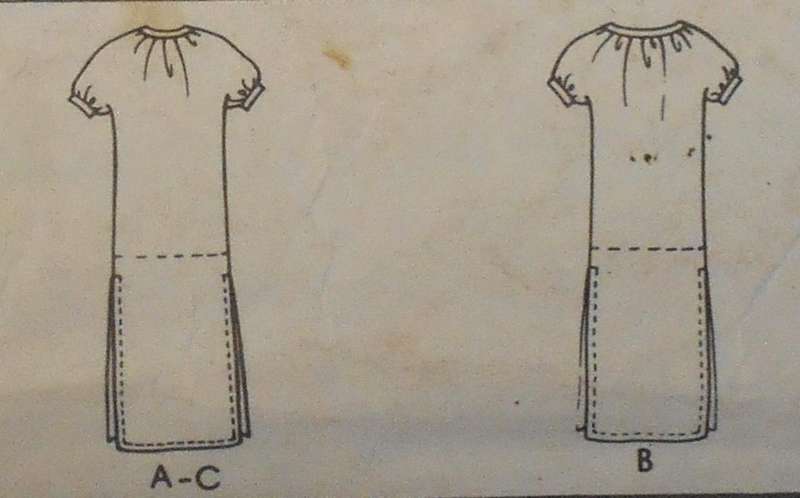 McCALLS 6627 DRESS-TOPS SIZE SMALL 10-12 THE SLEEVE BAND IS NOT SUPPLIED