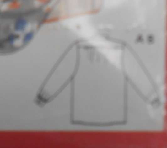 BURDA 6119 BLOUSE SIZE WOMEN 10-40 COMPLETE-UNCUT-F/FOLDED