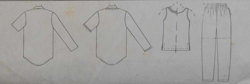 McCALLS 8785 SHIRT-TOP-PULL ON PANTS & SHORTS SIZE 20-22-24-COMPLETE-UNCUT-F/FOLDED