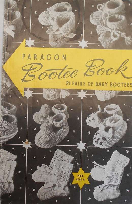 PARAGON BOOTEE BOOK - 21 PAIRS OF BOOTEES