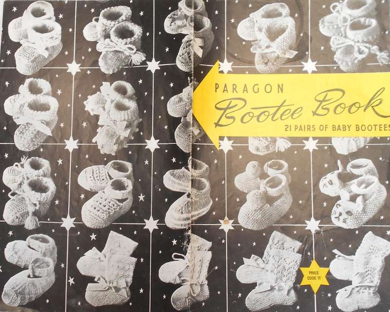 PARAGON BOOTEE BOOK - 21 PAIRS OF BOOTEES