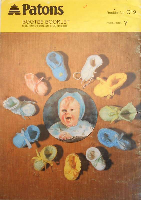 PATONS C19 BOOTEE BOOKLET