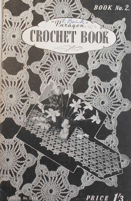 PARAGON CROCHET BOOK  NO 2 - 16 A5 PAGES