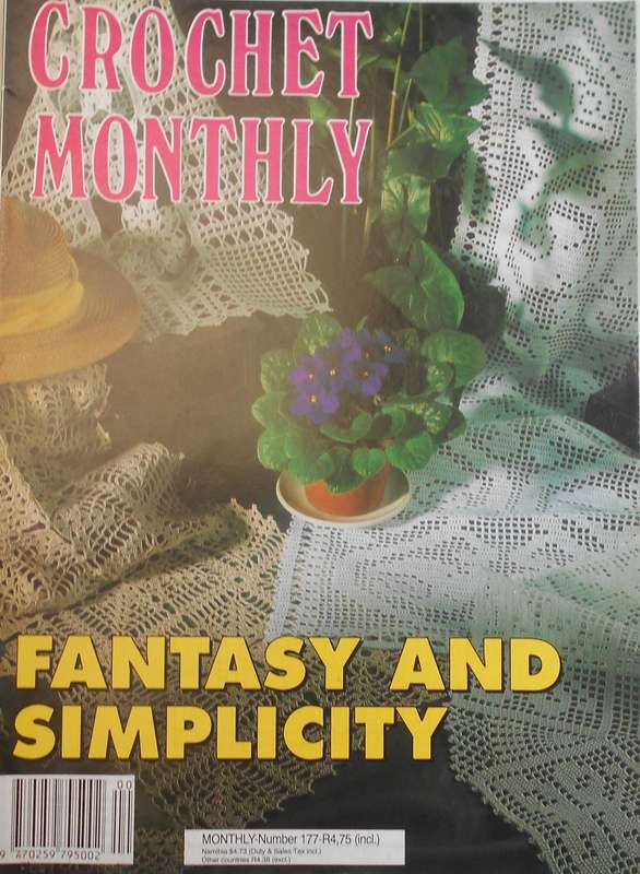 CROCHET MONTHLY NUMBER 177 -32 PAGES