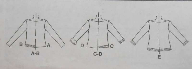 McCALLS 2961 SET OF TOPS SIZE  XS-S-M (4-14) COMPLETE-UNCUT-F/FOLDED