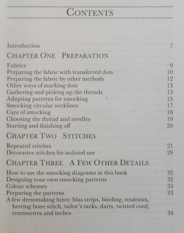 SMOCKING-A PRACTICAL BEGINNER'S GUIDE-AUDREY VICENTE DEAN-164 PAGE SOFT COVER
