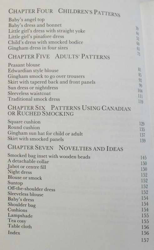 SMOCKING-A PRACTICAL BEGINNER'S GUIDE-AUDREY VICENTE DEAN-164 PAGE SOFT COVER