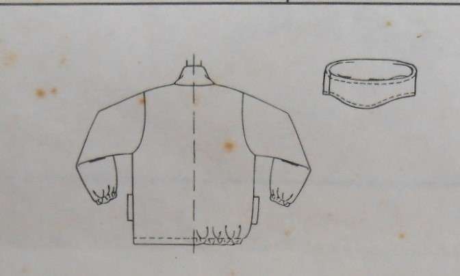 McCALLS 7944 UNISEX CASUAL SWEATSHIRT TOPS SIZE S-M-L 31 1/2-40) COMPLETE-CUT TO 34-36 MEDIUM