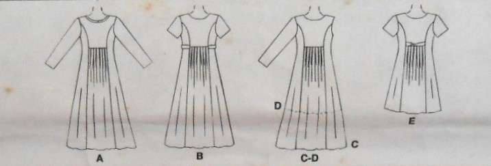 McCALLS 7988 GIRLS LOOSE FITTING PULLOVER DRESSES SIZE 7-8-10 YEARS COMPLETE-UNCUT-F/FOLDED